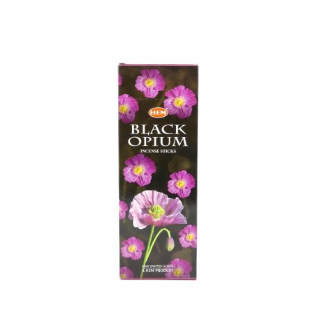 HEM Wierook - Black Opium - Slof / Voordeelbox (6 Pakjes / 120 stokjes)