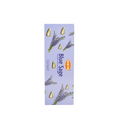HEM Wierook - Blue Sage - Slof / Voordeelbox (6 Pakjes / 120 stokjes)