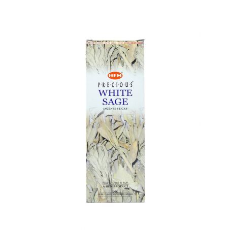 HEM Wierook - White Sage / Witte Salie - Slof / Voordeelbox (6 Pakjes / 120 stokjes)