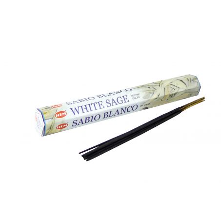 HEM White Sage wierook (pakje á 20 stokjes)
