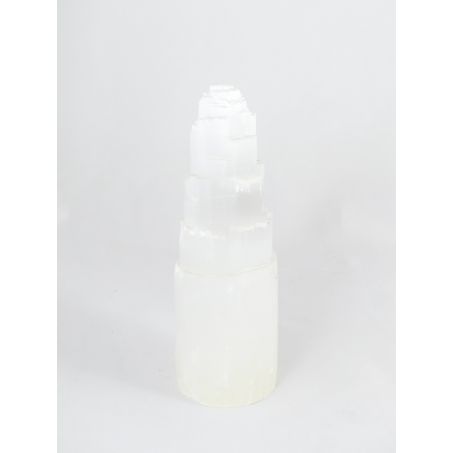 Seleniet Lamp - Wit - ca. 25-30cm