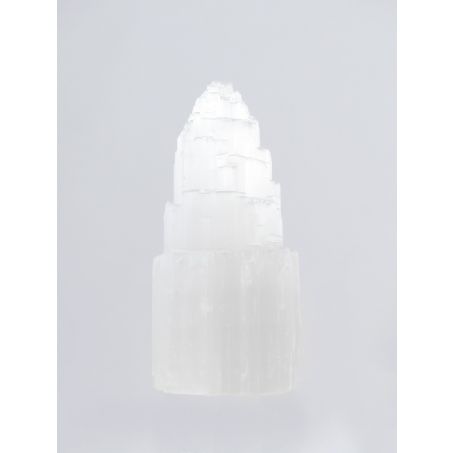 Seleniet Lamp - Incl. Snoer met Aan/Uit Schakelaar - Wit - ca. 20-25cm
