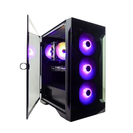 AMD Ryzen 5 7600 7th GEN RGB Game PC / Computer- Radeon RX 6600 8GB - 32GB DDR5 RAM - 1TB M2.0 SSD - Gamdias Talos E2 Elite
