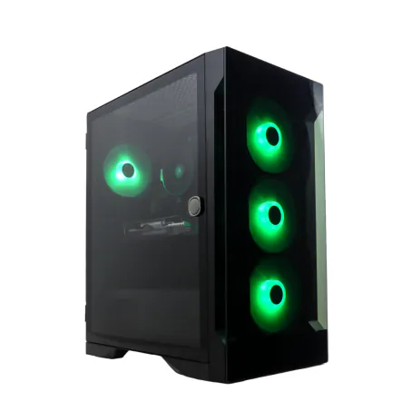 Intel i5 6-Core Allround RGB Game PC met Magneetdeur - GeForce RTX
