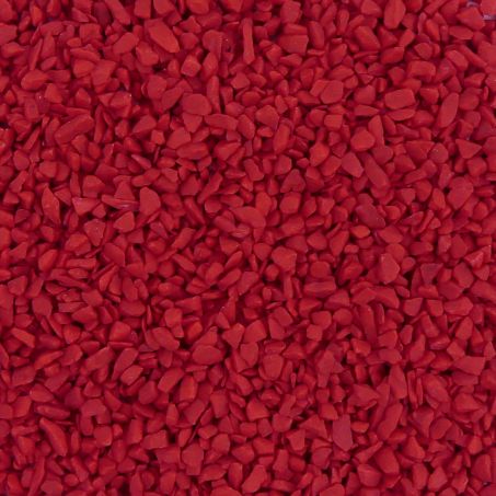  Aquarium Steentjes - Gekleurd Granulaat - ROOD - Bodembedekking 4-6mm - 1KG