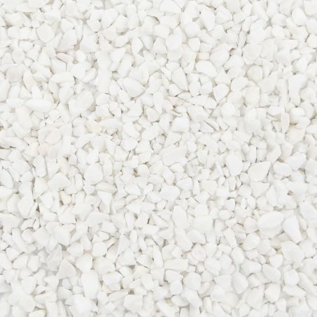  Aquarium Steentjes - Gekleurd Granulaat - WIT - Bodembedekking 4-6mm - 1KG