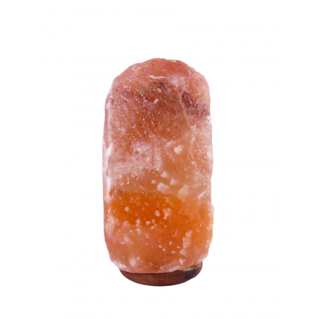 Zoutlamp 22,3kg - 100% Natuurlijk Himalaya Zout - Extra Lange Kabel 1,8mtr met Lampje - ca. 43x22cm - Individueel Gefotografeerd