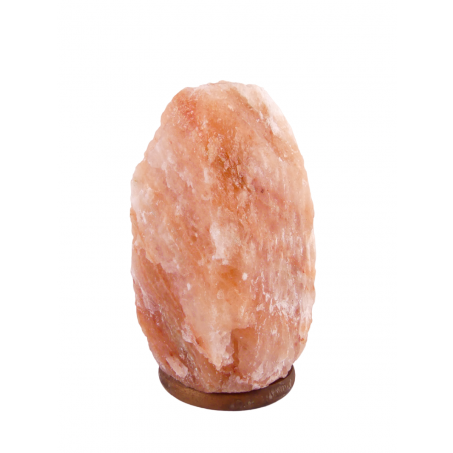 Zoutlamp 17,9kg - 100% Natuurlijk Himalaya Zout - Extra Lange Kabel 1,8mtr met Lampje - ca. 37x21cm - Individueel Gefotografeerd