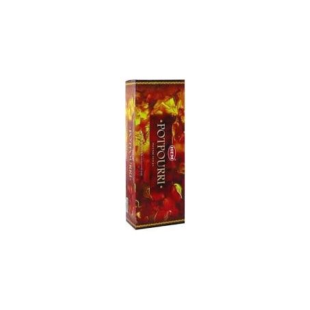 HEM Wierook - Potpourri - Slof / Voordeelbox (6 Pakjes / 120 stokjes)