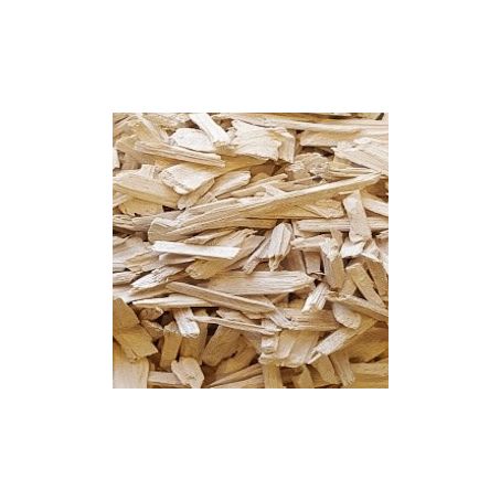 Houtsnippers Gekleurd Klein / Decochips 10-20mm - WIT - Bodembedekking Bloempotten en Plantenbakken - Zak 5 ltr