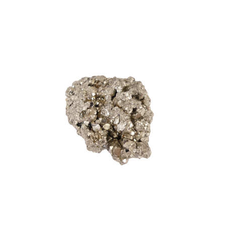 Pyriet Ruw / Onbewerkt - Stuk van ca. 116gr - ca. 6x4x2,5cm - Individueel Gefotografeerd