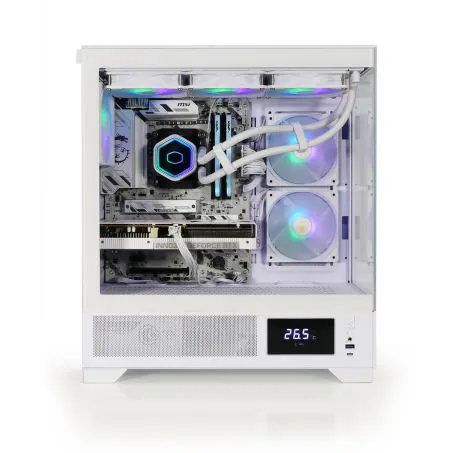 Full White - Ryzen 7 8700F - Nvidia RTX 5060 8GB - 32GB DDR5 RGB