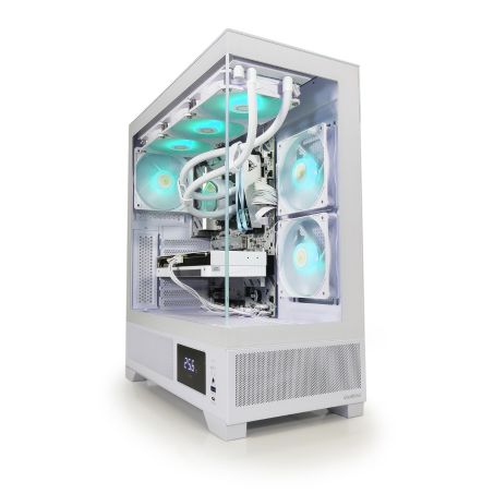 RTX 5060 White Ryzen 8700F 1TB M.2 NVME 32GB DDR5 Ram RGB