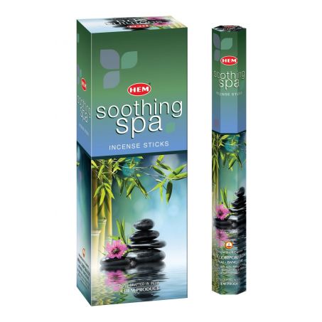 HEM Wierook - Soothing Spa - Slof / Voordeelbox (6 Pakjes / 120 stokjes)