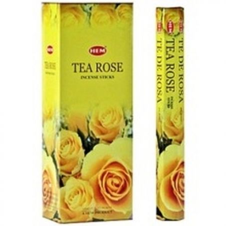 HEM Wierook - Tea Rose - Slof / Voordeelbox (6 Pakjes / 120 stokjes)