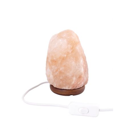 Zoutlamp 1 tot 2kg - Haliet Zoutsteen uit Himalaya Gebergte - ca. 17x10cm
