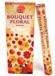 LalaShops HEM Wierook - Floral Bouquet - Slof / Voordeelbox (6 Pakjes / 120 stokjes)