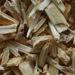 Houtsnippers Gekleurd Klein / Decochips 10-20mm - NATUREL - Bodembedekking Bloempotten en Plantenbakken - Zak 5 ltr afbeelding