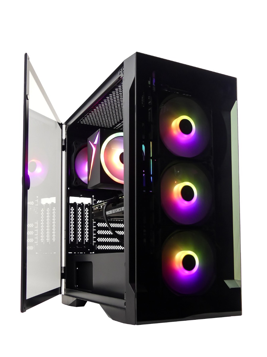 Computador PC Gamer Nível 100-G / Ryzen 9 7900X + Watercooler 360mm / RTX  4090 / 64GB DDR5 6000mhz / Fonte 1000w 80 Plus