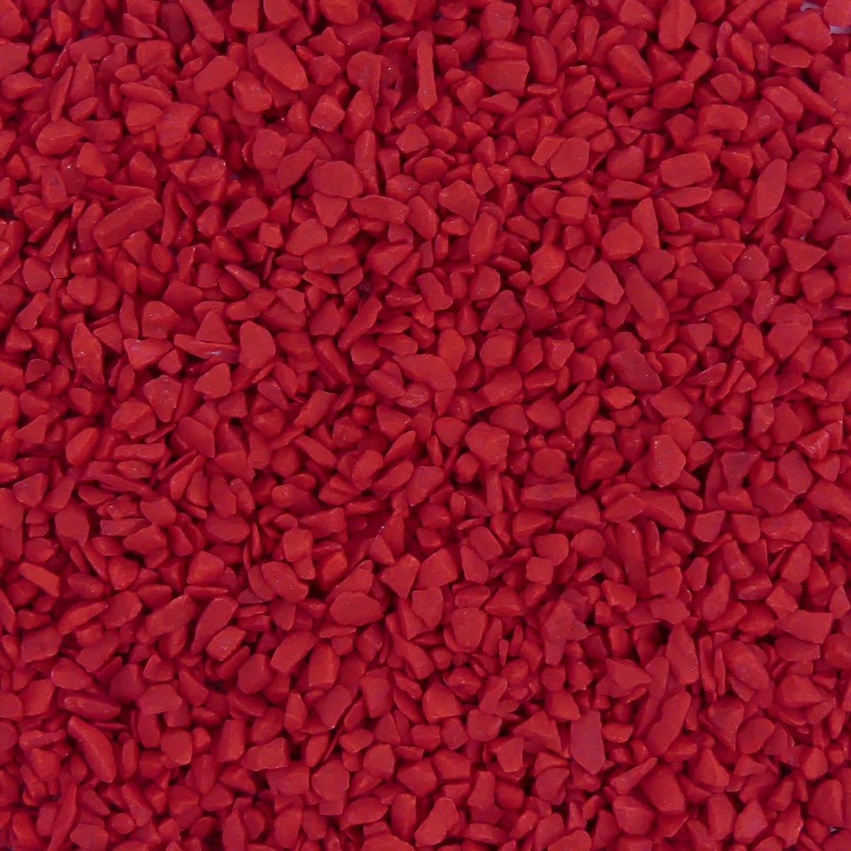 Gekleurde Steentjes 4-6mm - Granulaat - ROOD - Bodembedekking voor Bloempotten en Plantenbakken - 1KG afbeelding