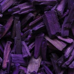 Houtsnippers Gekleurd Klein / Decochips 10-20mm - PAARS - Bodembedekking Bloempotten en Plantenbakken - Zak 5 ltr afbeelding