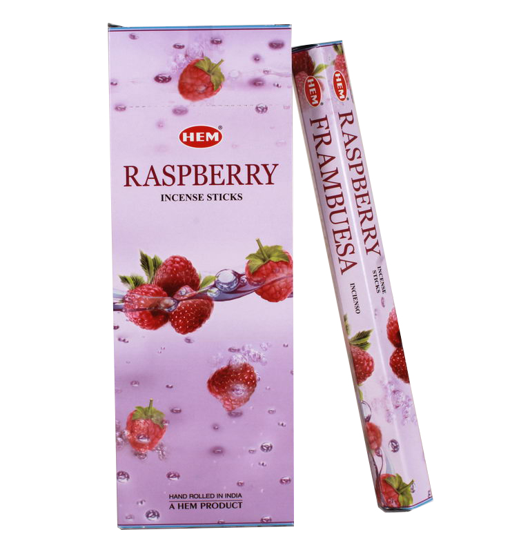 LalaShops HEM Raspberry Wierook (pakje á 20 stokjes)