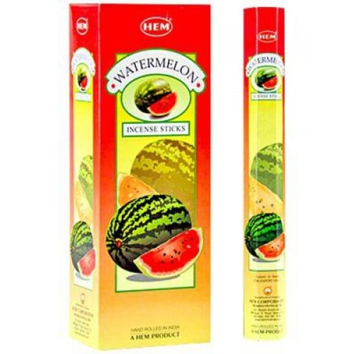 HEM Wierook - Watermelon - Slof / Voordeelbox (6 Pakjes / 120 stokjes)