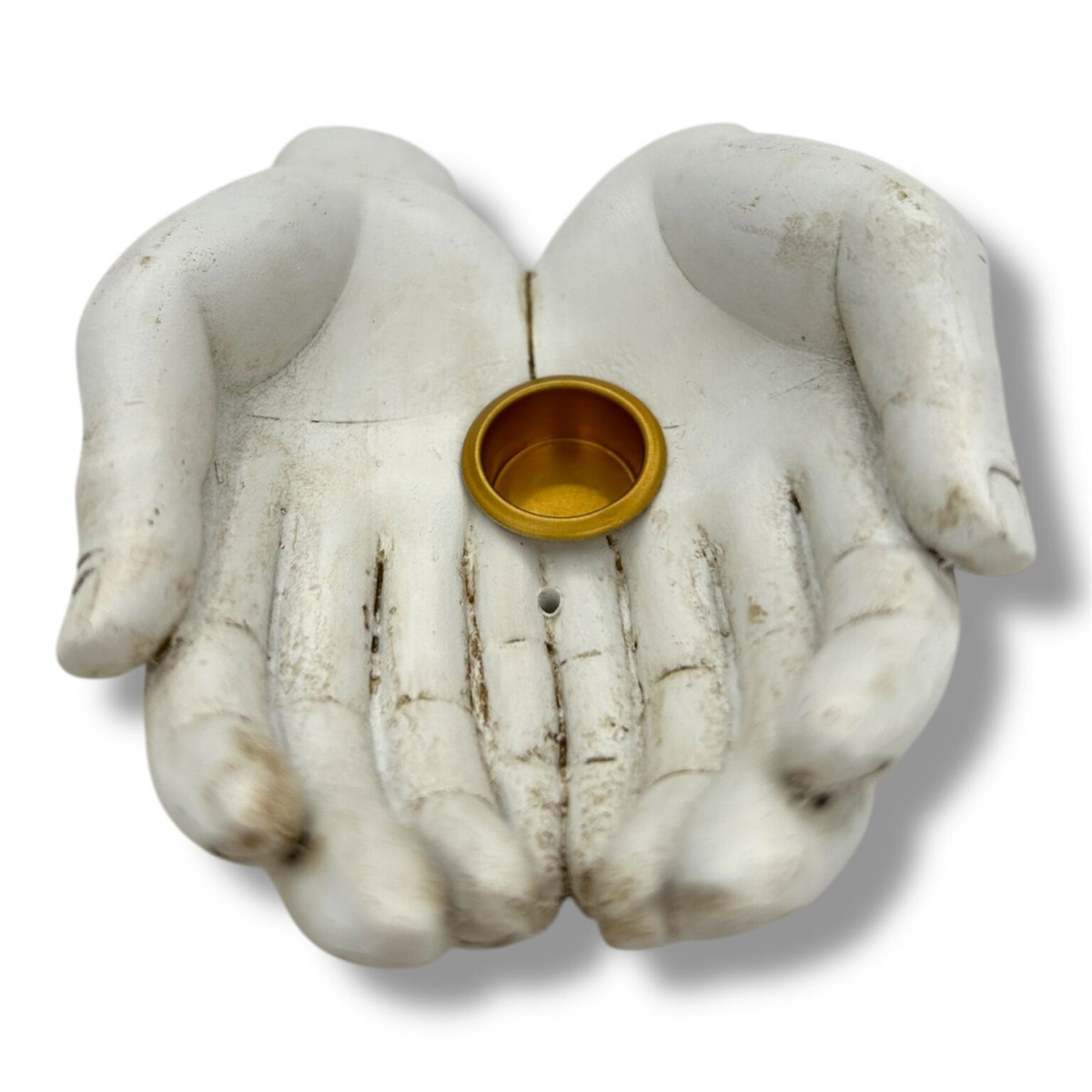 Wierookhouder Twee Witte Handen – Sereniteit en Balans afbeelding