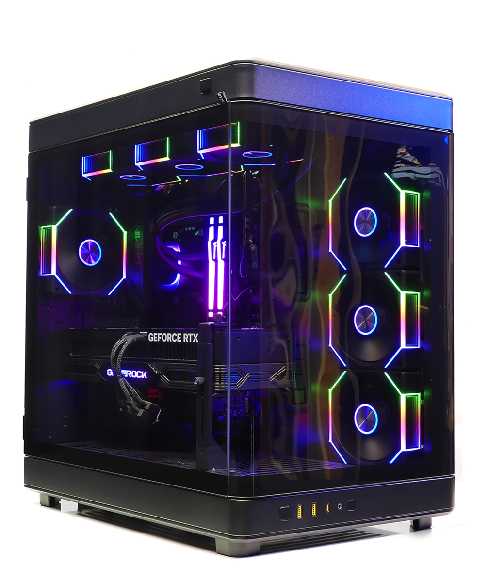 AMD Ryzen 5 8400 8e Generatie Gaming PC - Aquariumcase met aRGb